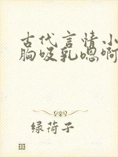古代言情小说揉胸吸乳嗯啊封面