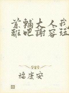 首辅大人我们和离吧谢容珏