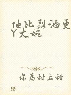 他比烈酒更撩BY大婉