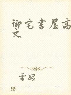 御宅书屋高辣h文