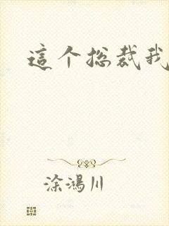 这个总裁我要了