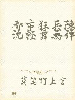 都市狂兵陈六何沈轻舞无弹窗