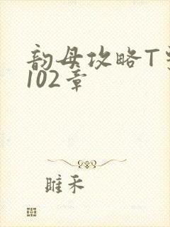 韵母攻略T系列102章封面