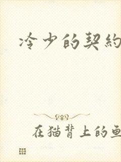 冷少的契约囚奴