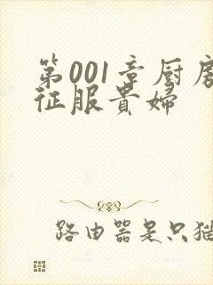 第001章厨房征服贵妇