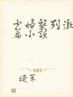 少妇系列激情短篇小说