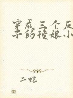 穿成三个反派崽子的后娘小说免费阅读封面