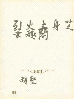 引火上身芝麻糖笔趣阁