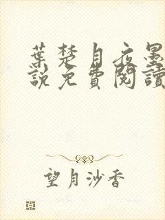 叶楚月夜墨寒小说免费阅读笔趣阁