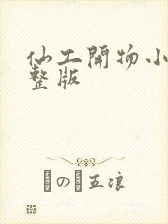 仙工开物小说完整版