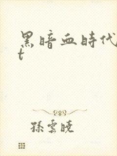 黑暗血时代txt封面