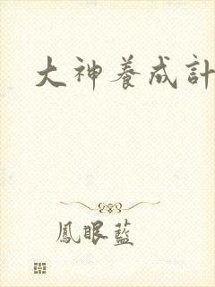 大神养成计划