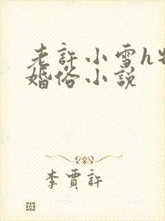 老许小雪h特殊婚俗小说