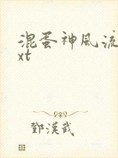 混蛋神风流史txt