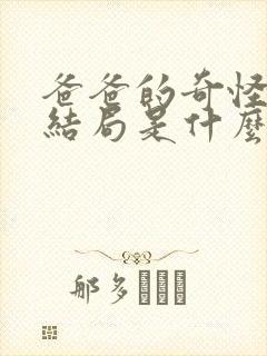 爸爸的奇怪书房结局是什么封面