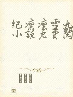 纪凛凛霍九霖的小说免费阅读在线封面