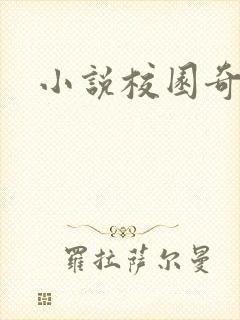 小说校园奇侠