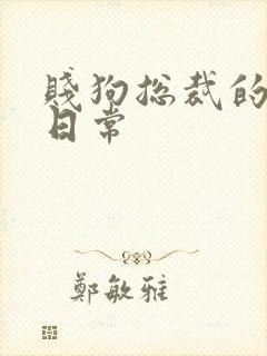 贱狗总裁的私教日常封面