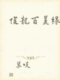 俊龙百美缘小说