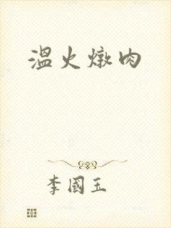 温火炖肉