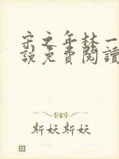 宋之年林一棠小说免费阅读最新章节