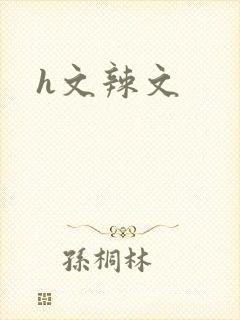 h文辣文封面