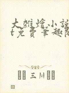 大杂烩小说txt免费笔趣阁