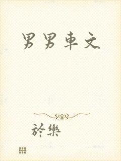 男男车文