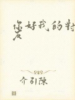 你好我的对面男友封面
