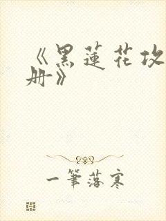 《黑莲花攻略手册》
