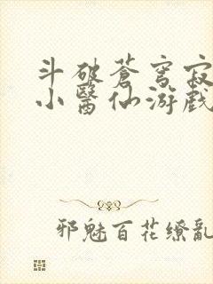 斗破苍穹寂寞的小医仙游戏世界