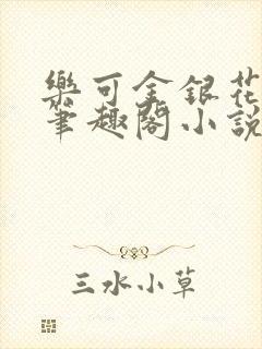 乐可金银花免费笔趣阁小说封面