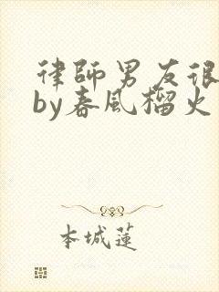 律师男友很难撩by春风榴火