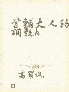 首辅大人的花式调教h封面