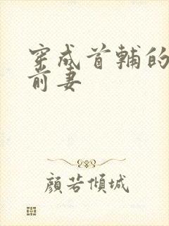 穿成首辅的炮灰前妻