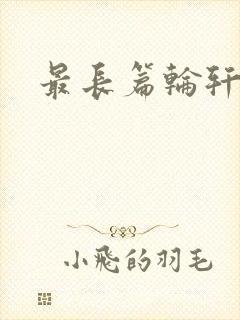 最长篇轮轩小说