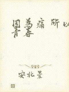 因为痛 所以叫青春