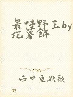 最佳野王by一坨薯饼