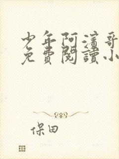 少年阿滨哥全文免费阅读小说