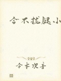 合不拢腿小说封面