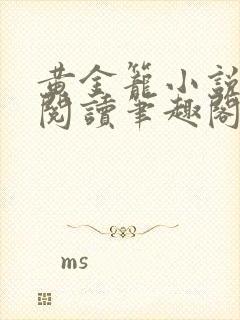 黄金笼小说免费阅读笔趣阁无弹窗封面