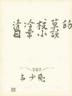 清冷校草的堕落日常小说
