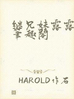 继兄妹露露小说笔趣阁封面