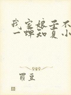 我家娘子不对劲一蝉知夏小说免费全文阅读