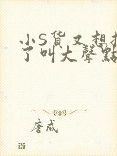 小S货又想挨C了叫大声点小