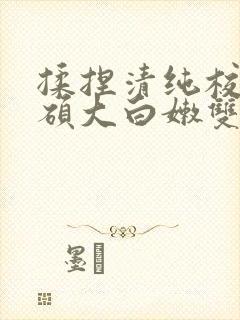 揉捏清纯校花的硕大白嫩双乳