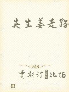 夹生姜走路封面