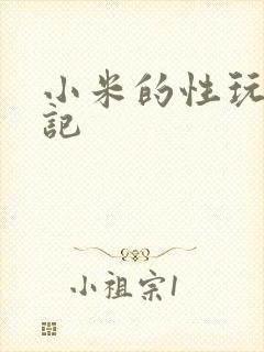 小米的性玩具日记封面