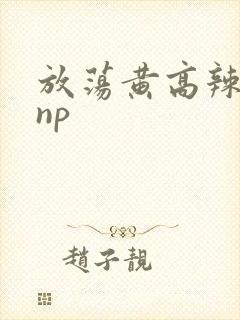 放荡黄高辣h文np封面