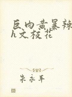 巨肉黄暴辣文高h文校花